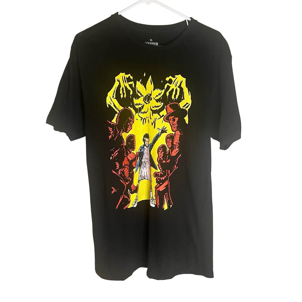 Stranger Things Graphic Tee Black Shirt Loot Crate Exclusive Adult XL